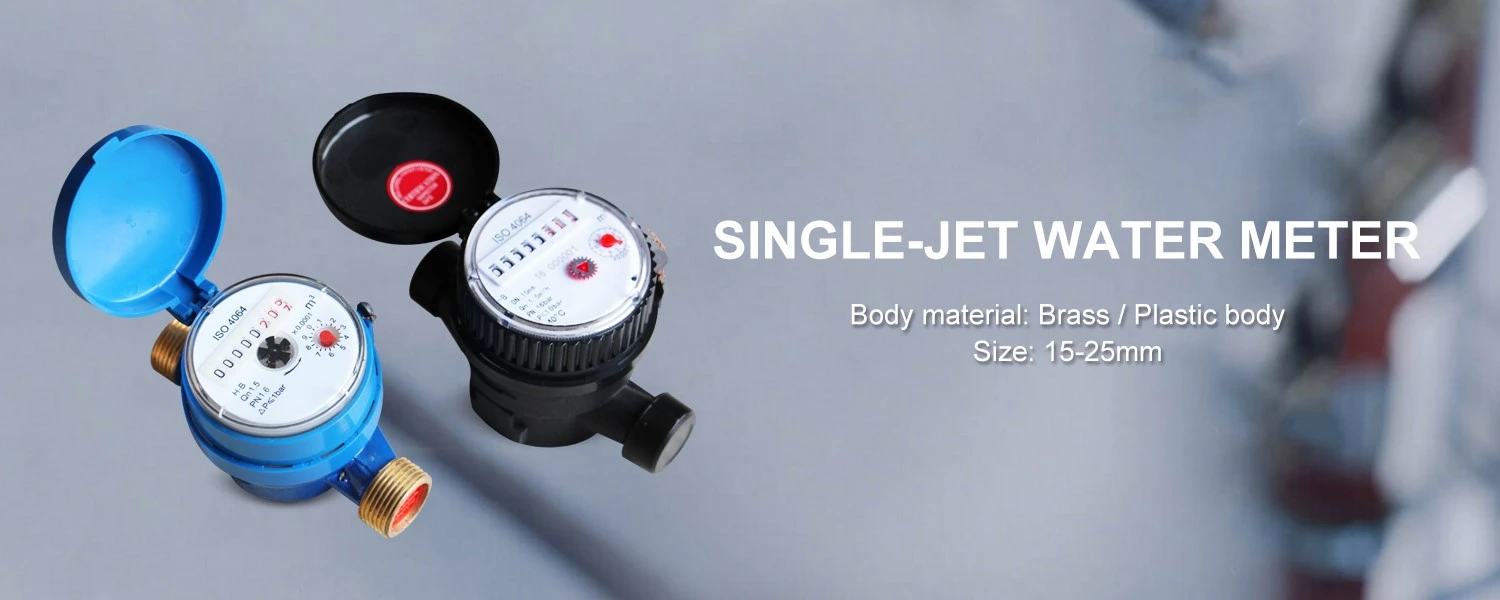 single jet water meter