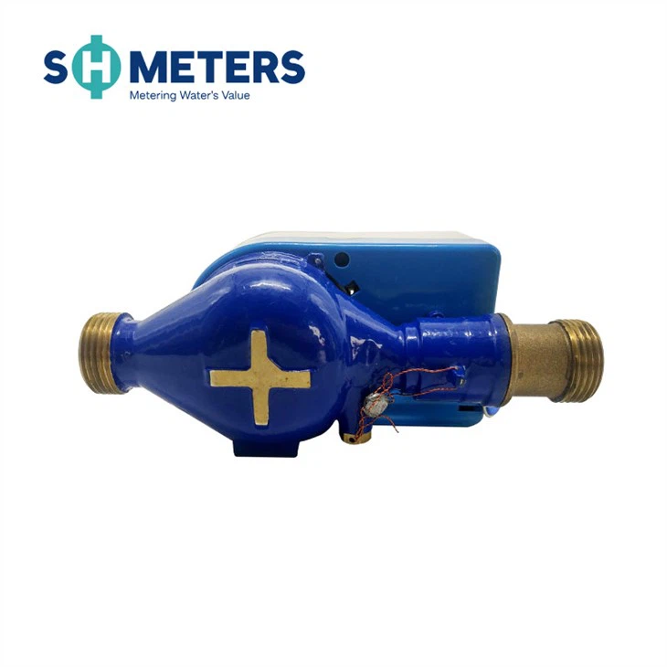 3/4'' Residential Sim Card Smart Prepaid Water Meter With Shut Off