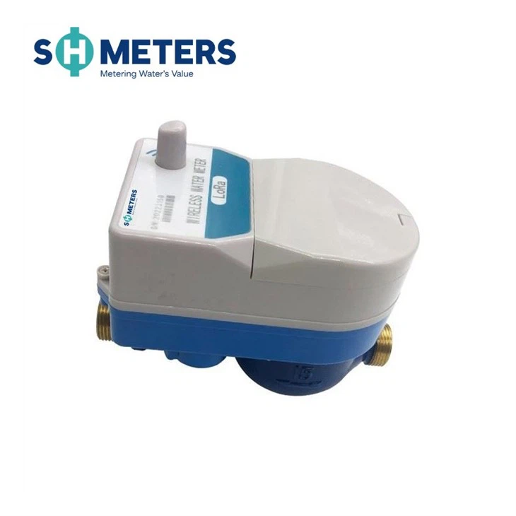Wireless Lora Smart Water Meter DN15-DN25 Brass Body