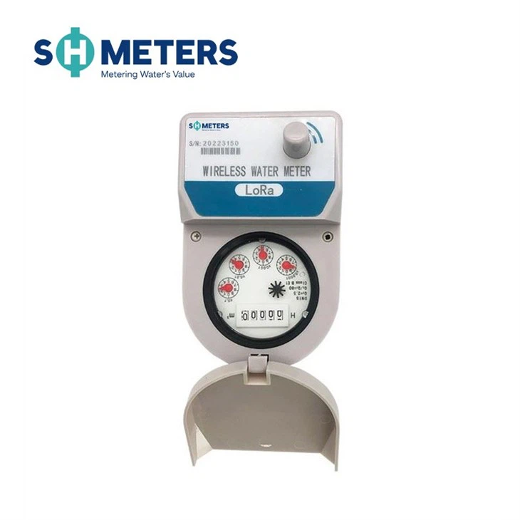 Wireless Lora Smart Water Meter DN15-DN25 Brass Body