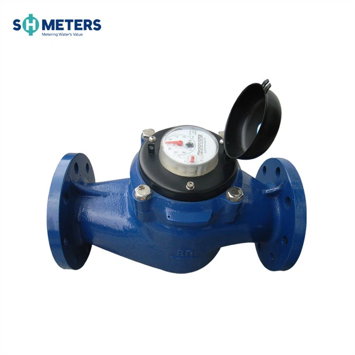 Digital Vertical Spiral Wing Cast Iron Woltman Cold Water Meter Manufacturer