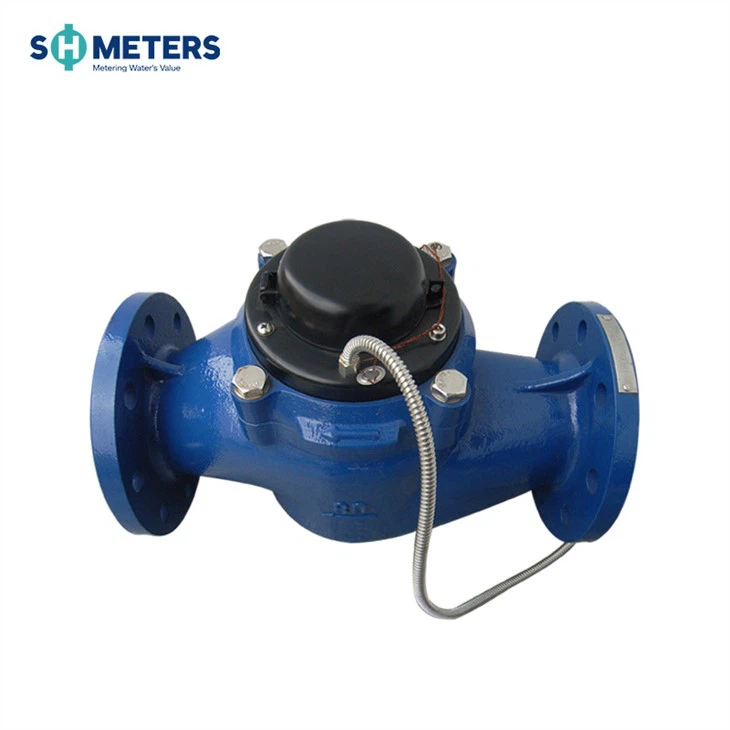 Digital Vertical Spiral Wing Cast Iron Woltman Cold Water Meter Manufacturer