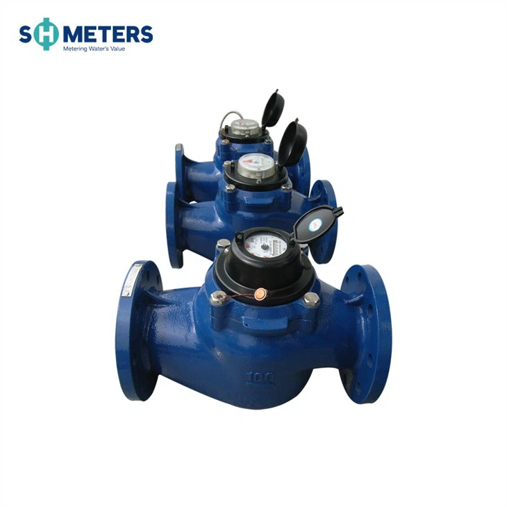 Digital Vertical Spiral Wing Cast Iron Woltman Cold Water Meter Manufacturer
