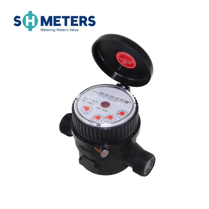 DN15~50mm Plastic Single Jet Water Meter