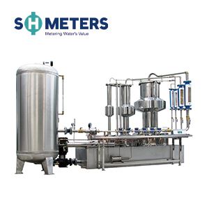 Bancos de prueba para medidores de agua de serie doble para medidores de agua mecánicos