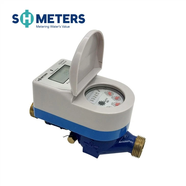 Medidor de agua prepago inteligente con tarjeta IC
