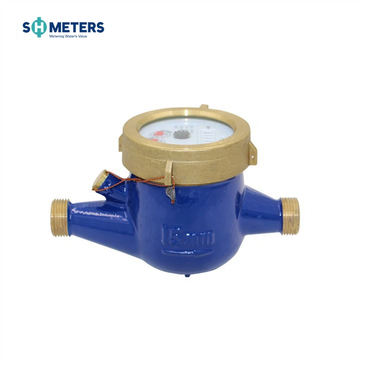 Plastic Body Dry Dial Multi Jet Water Meter
