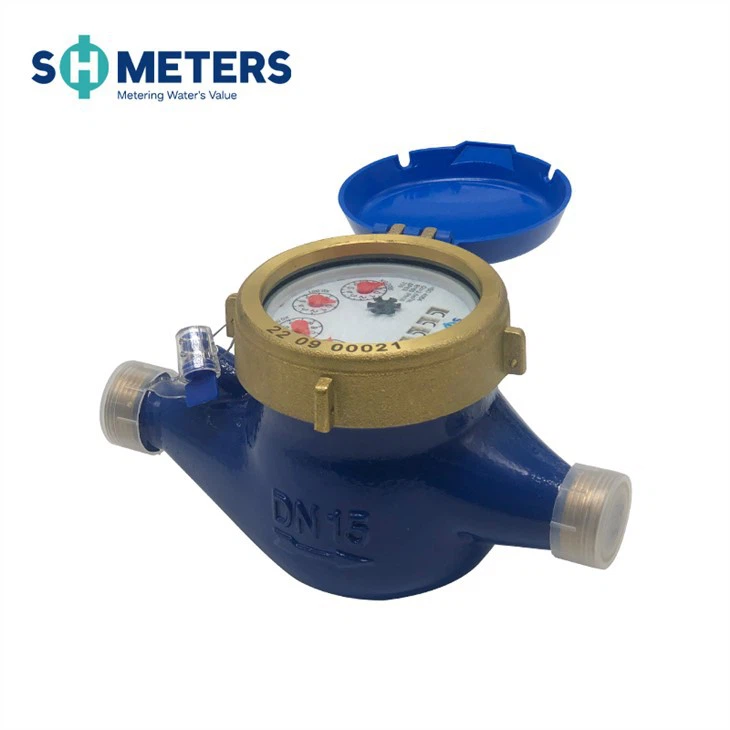 Plastic Body Dry Dial Multi Jet Water Meter