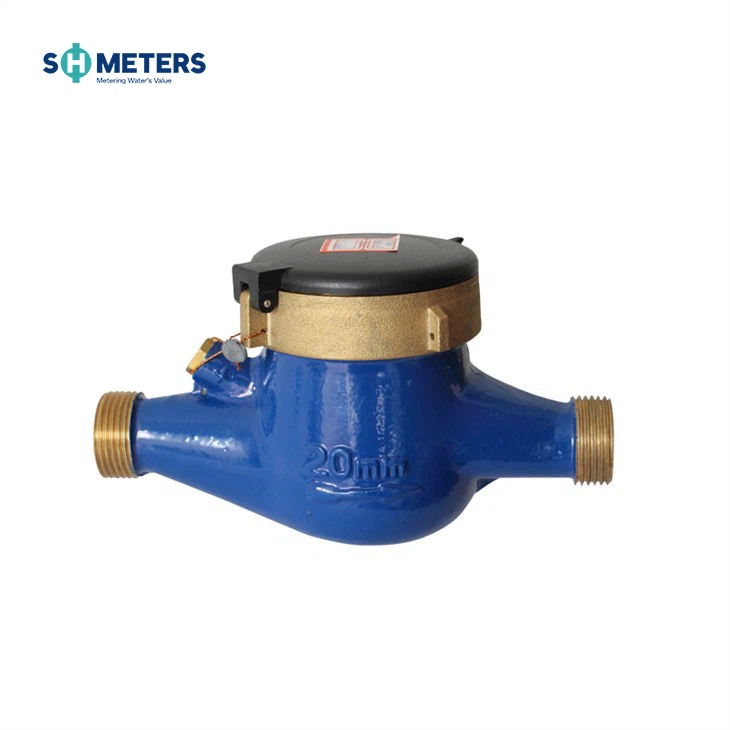 Plastic Body Dry Dial Multi Jet Water Meter