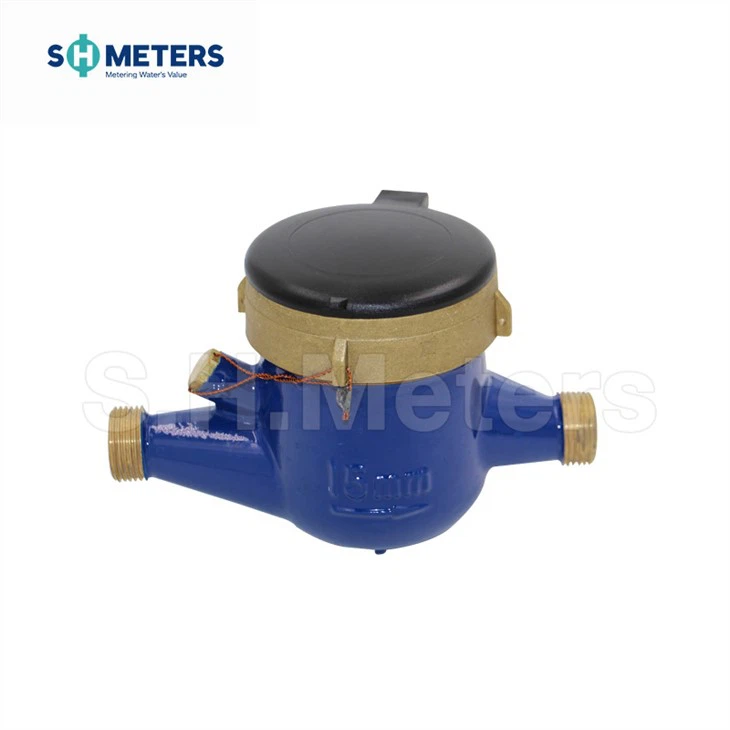 Plastic Body Dry Dial Multi Jet Water Meter