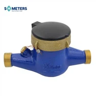 Medidor de agua de chorro múltiple de latón