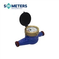 Medidor de agua de chorro múltiple de latón