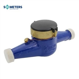 Medidor de agua de chorro múltiple con cuerpo de latón DN15mm-DN50mm Clase C R160