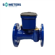 Medidor de agua ultrasónico inalámbrico de gran diámetro y control remoto