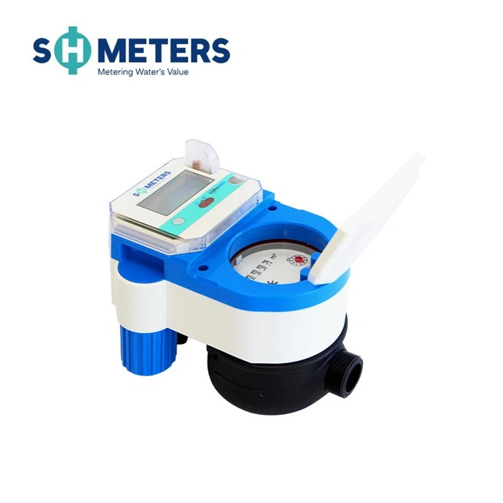 LoRaWAN Smart Water Meter DN15~25mm Plastic Body