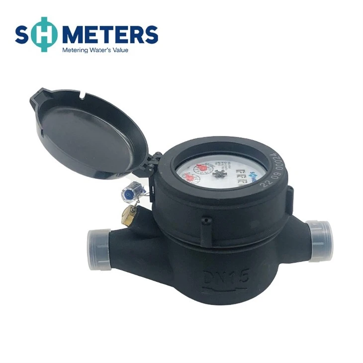 Plastic Body Multi Jet Water Meter For Residential Plastic Body Multi Jet Water Meter For Residential