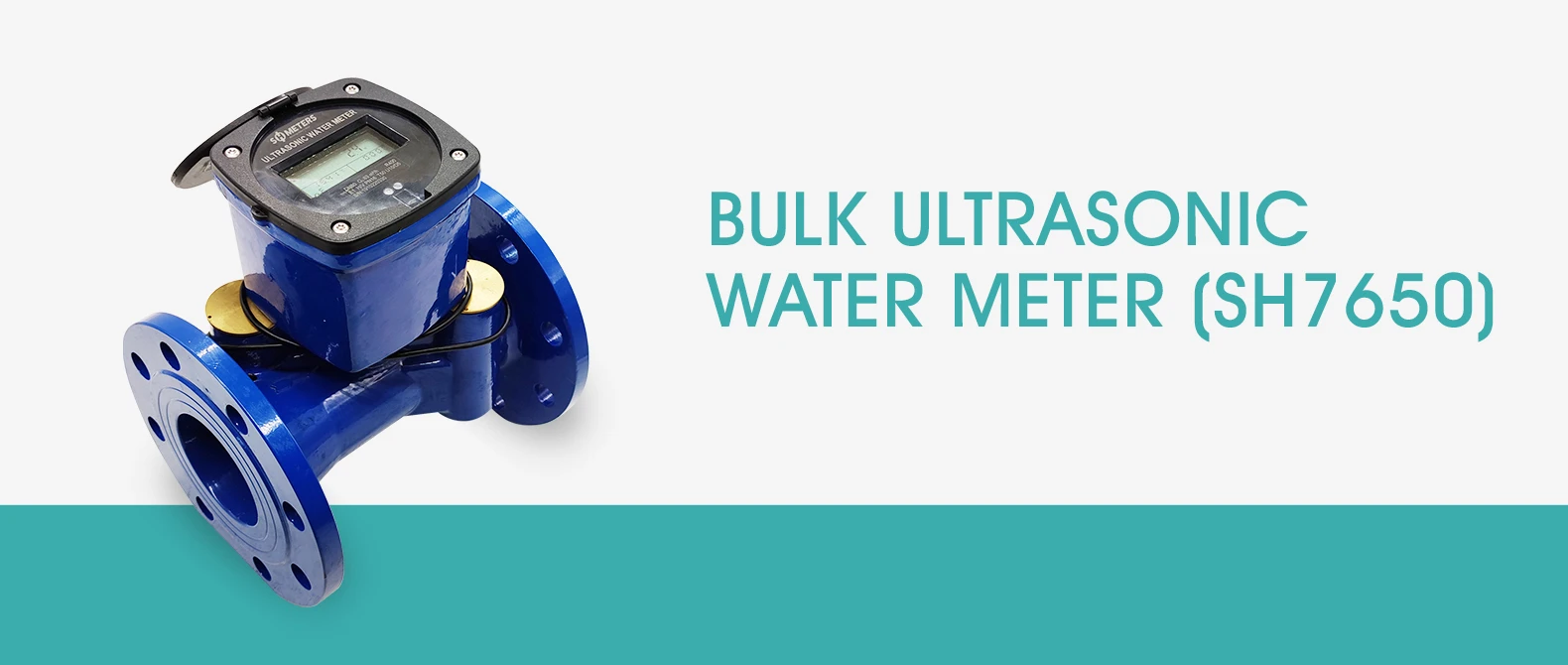 Bulk ultrasonic water meter