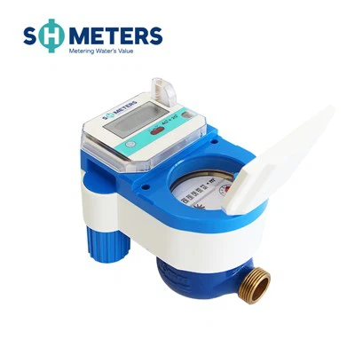 Cuerpo de latón del medidor de agua 4G+2G con comunicación de modo dual-