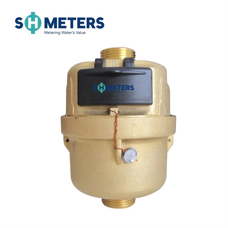 Volumetric Water Meter Brass Body R250 For Residential factory Volumetric Water Meter Brass Body R250 For Residential factory